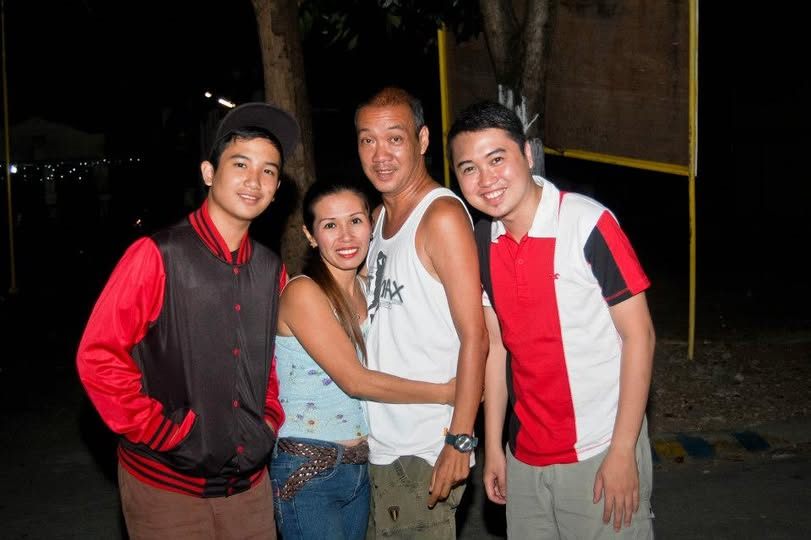 Jeremy with his family